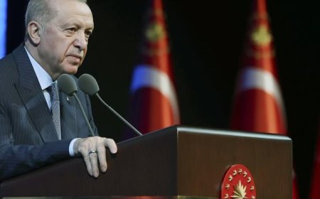 Yargı Reformu Stratejisi Tanıtım Toplantısına Cumhurbaşkanı Erdoğan'dan Katılım