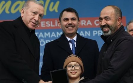 Erdoğan, Malatya'daki 201 Bin Konut Projesi Açılışında
