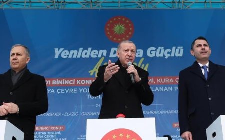 Deprem Konutları Teslim Töreninde 201 Bininci Anahtar Sahiplerine Ulaştı