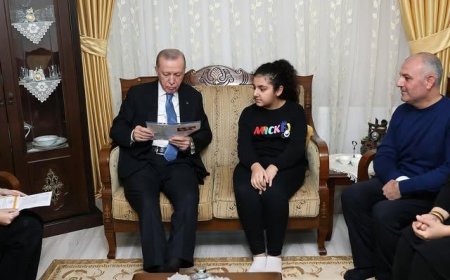 Erdoğan'dan Malatya'da Uludağ Ailesine Ziyaret