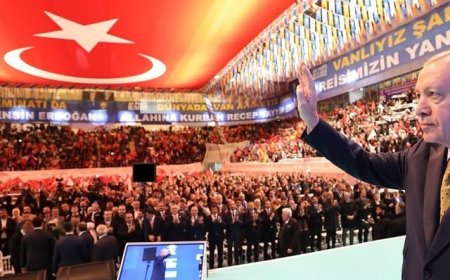 Recep Tayyip Erdoğan, Van Edremit'te 8. Olağan İl Kongresi'ne Katıldı