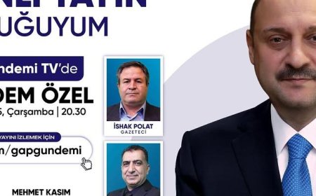 Şanlıurfa Büyükşehir Belediye Başkanı Mehmet Kasım Gülpınar, GAP Gündemi Programında Halkla Buluşuyor