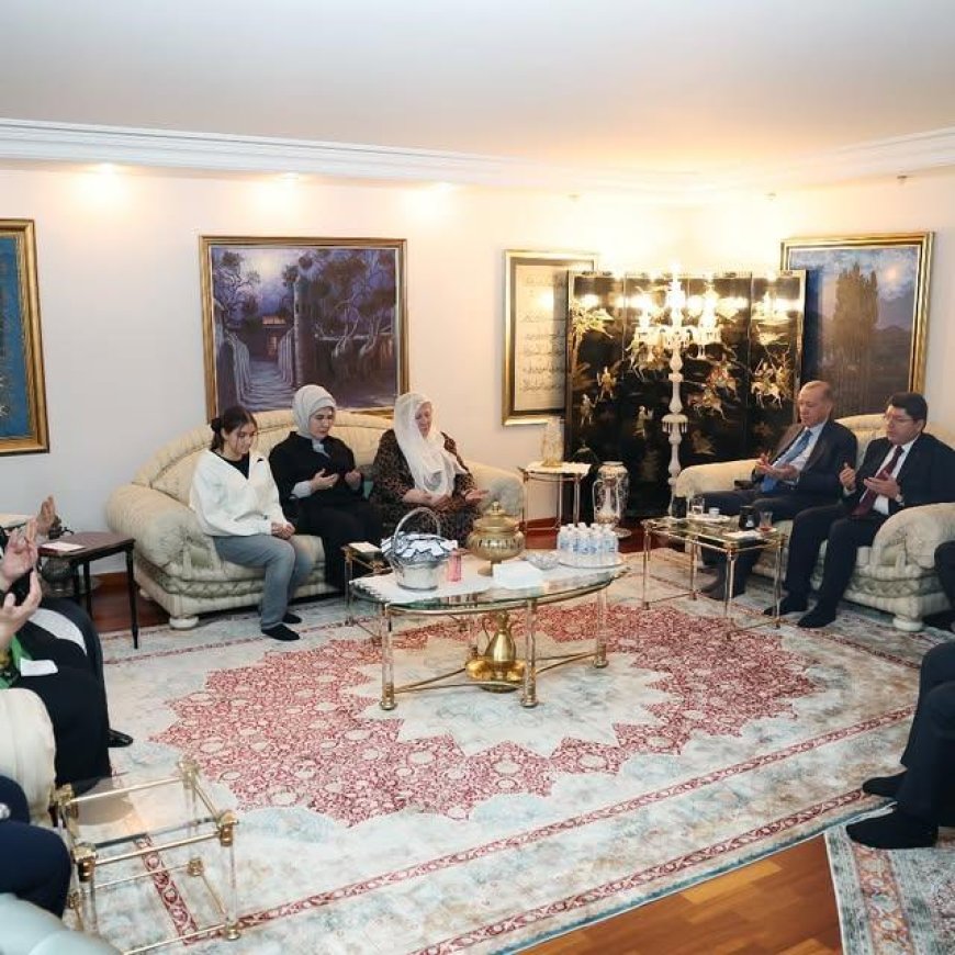 Cumhurbaşkanı Erdoğan'dan İyimaya Ailesine Taziye Ziyareti
