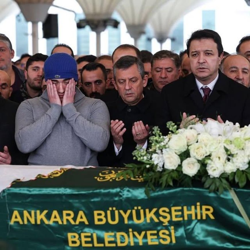Özgür Özel, Kartalkaya'daki Yangında Hayatını Kaybedenler İçin Düzenlenen Cenaze Törenine Katıldı
