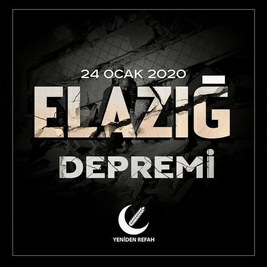 Elazığ Depreminin Yıldönümünde Hayatını Kaybedenleri Rahmetle Anıyoruz