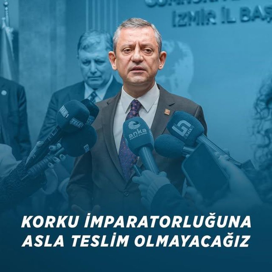 CHP Lideri Özgür Özel'den Gezi Davası Üzerine Önemli Açıklama