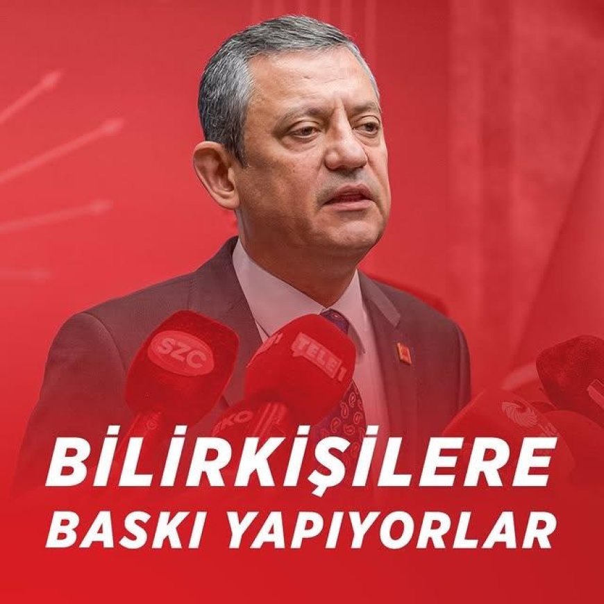 Özgür Özel'den Bilirkişi Raporu Açıklaması: Adalet İçin Direniyoruz