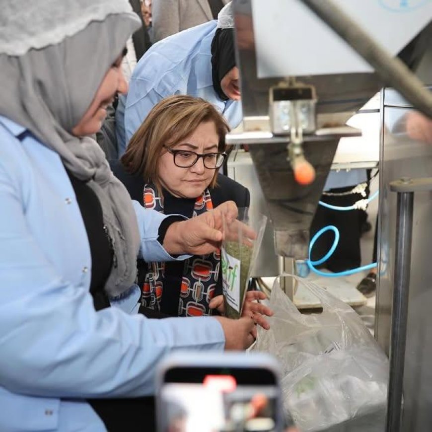 Gaziantep'te Nane Eleme ve Paketleme Tesisi Açıldı