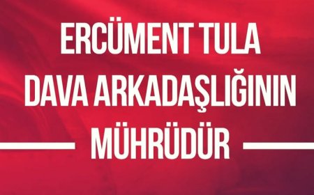Ercüment Tula ismi her zaman takdirle konuşulan bir isimdir